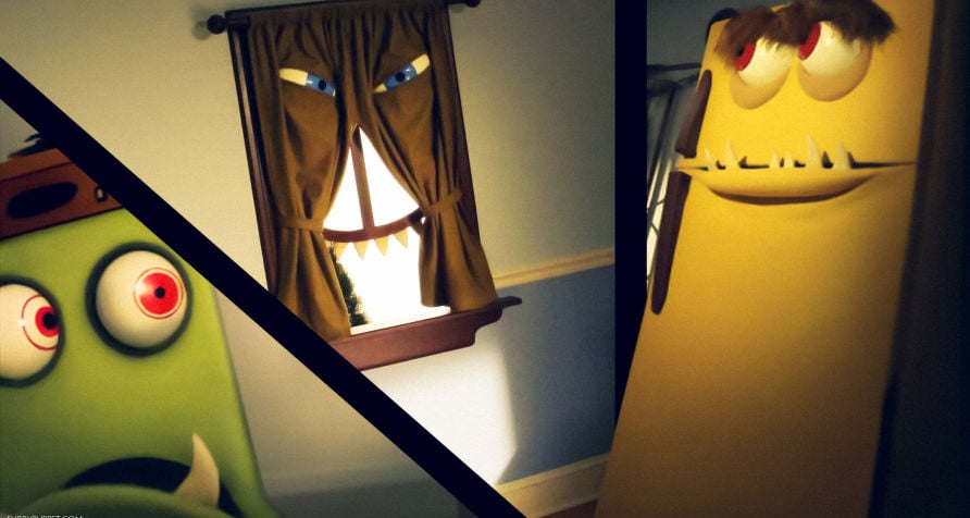 Animated appliance puppets