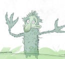 bacteria monster puppet design