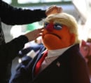 Custom Trump puppet being made in New York