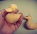 Figurine sculpture - duckies